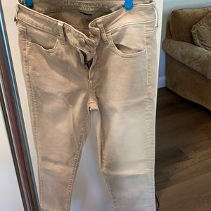 American eagle outfitters tan jeans